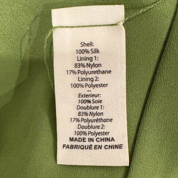 Cinq a Sept Wildflower Elise Silk Strapless Tassel Print Dress, Size 4 - Picture 9 of 9